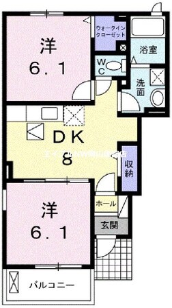 フォレスト　サイド横山Ⅰの物件間取画像